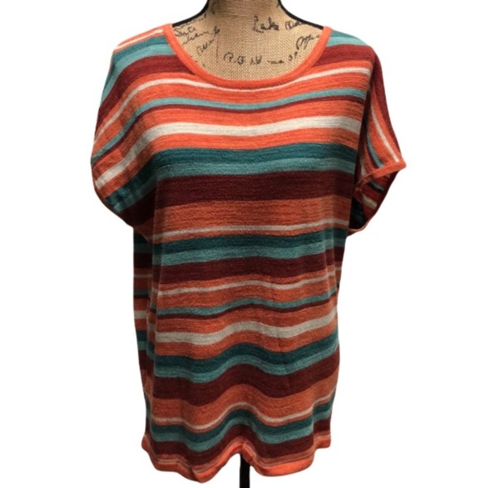 {Tommy Bahama} Beach Striped Pullover Sweater